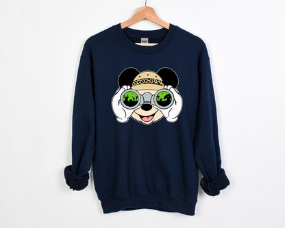 Disney Wild Trip Mickey Minnie Sweatshirt