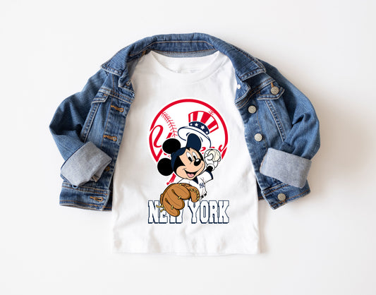 New York Yankees Disney baseball Shirt