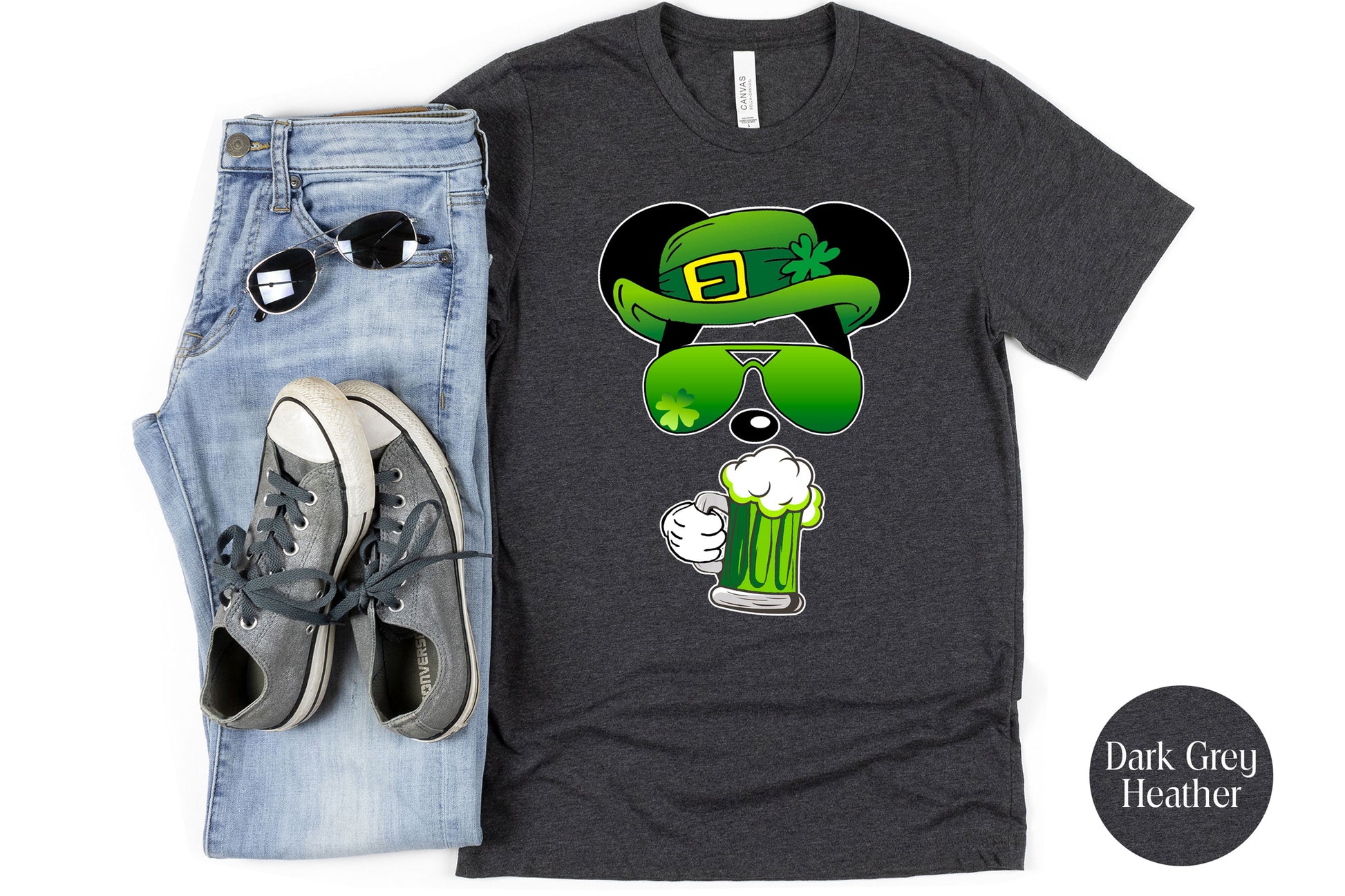 Irish Mickey Mouse Beer Shirts