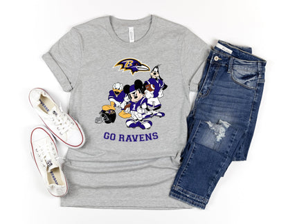 Baltimore Ravens Disney football Shirt