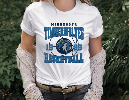 Minnesota Timber Wolves American Basketball Shirt