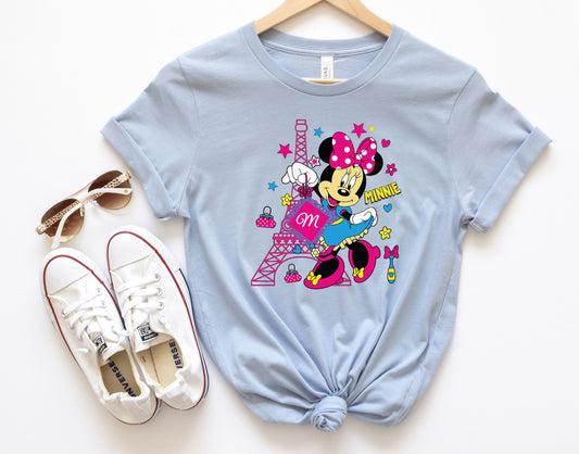 Chic Minnie Mouse Parisian Adventure Shirt