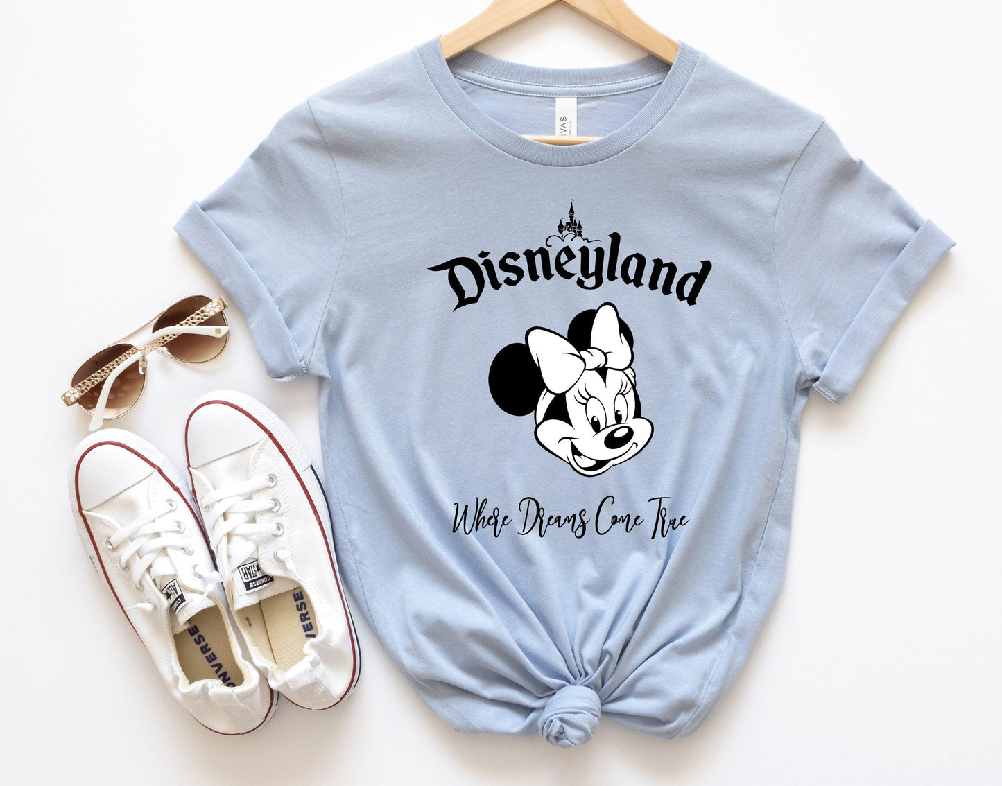 Disneyland Urlaub Mickey Minnie passendes Familien-T-Shirt