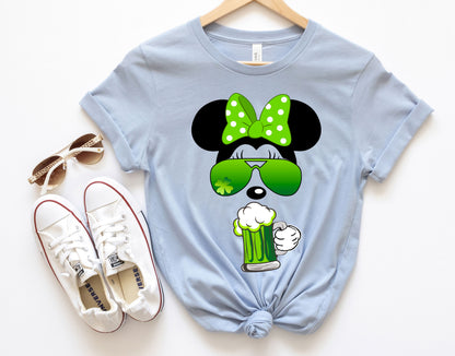 Irish Mickey Mouse Beer Shirts