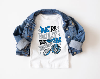 We're Built For This Detroit Lions Football Shirt