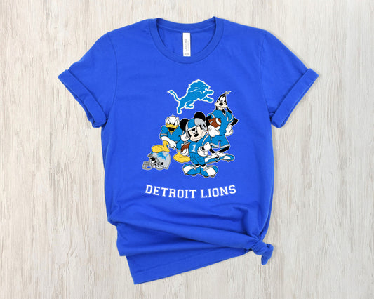 Detroit Lions Disney Football Shirt