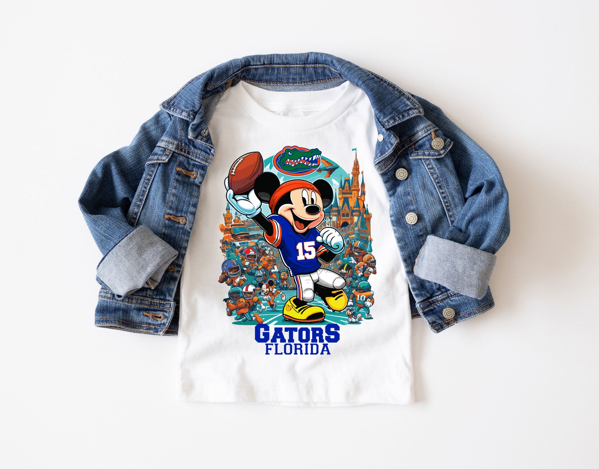 NFL Florida Gators Mickey Mouse Shirt