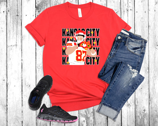 87 Kansas City Chiefs American football Shirt, Sport T-shirt