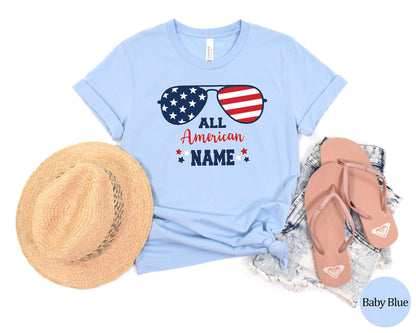 All American Patriotic Matching Shirts