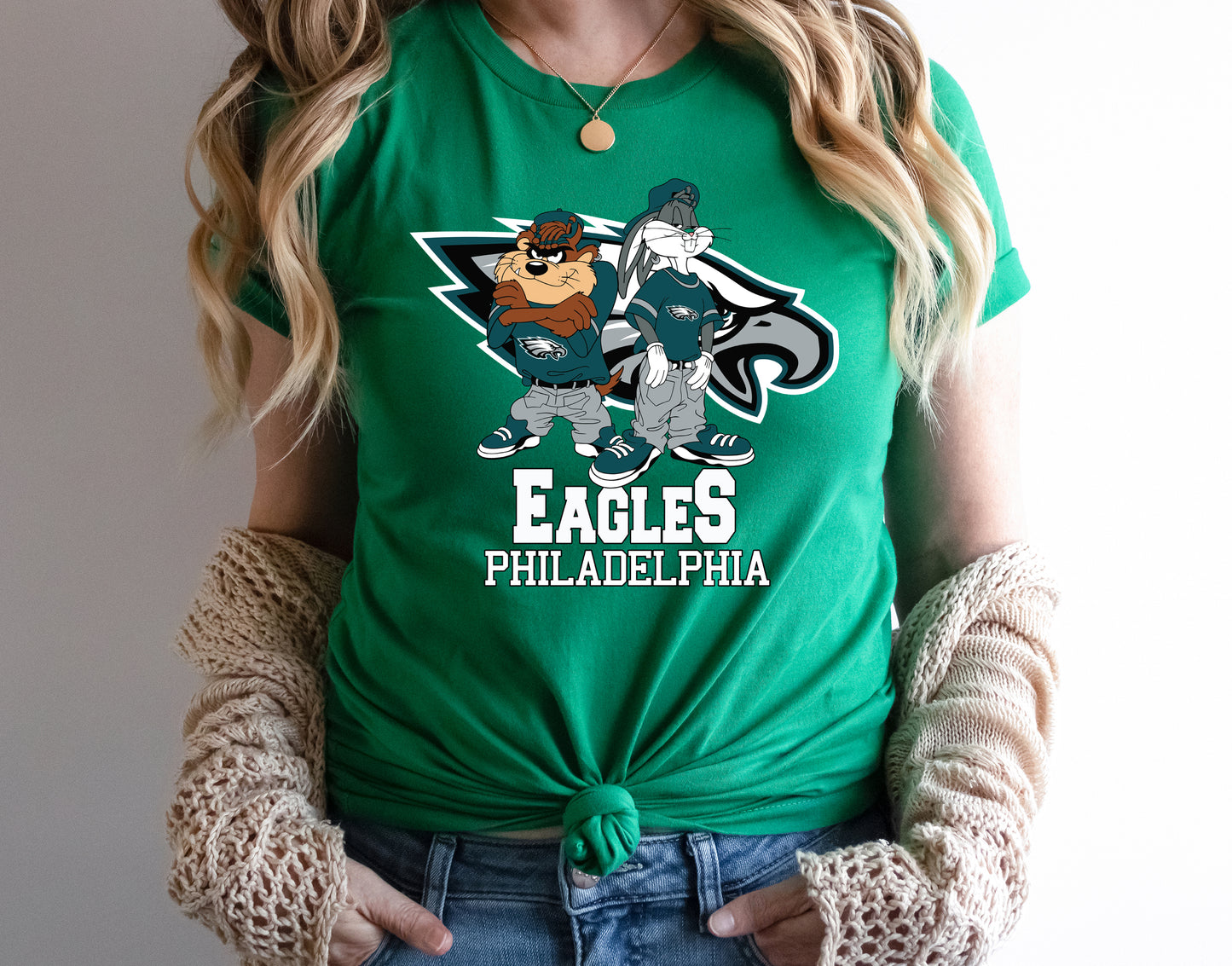 Philadelphia Eagles Looney Tunes football Shirt