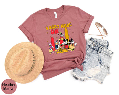 Vacay Mode On Mickey and Friends Tee