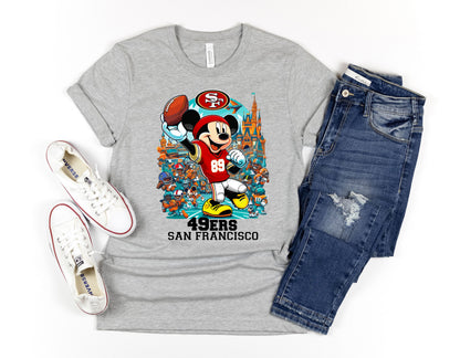 NFL San Francisco 49ers Mickey Mouse Shirt