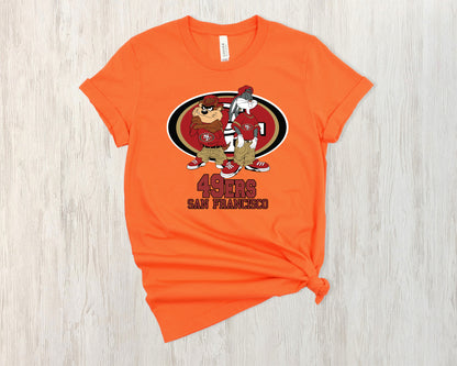 San Francisco 49ers Looney Tunes football Shirt