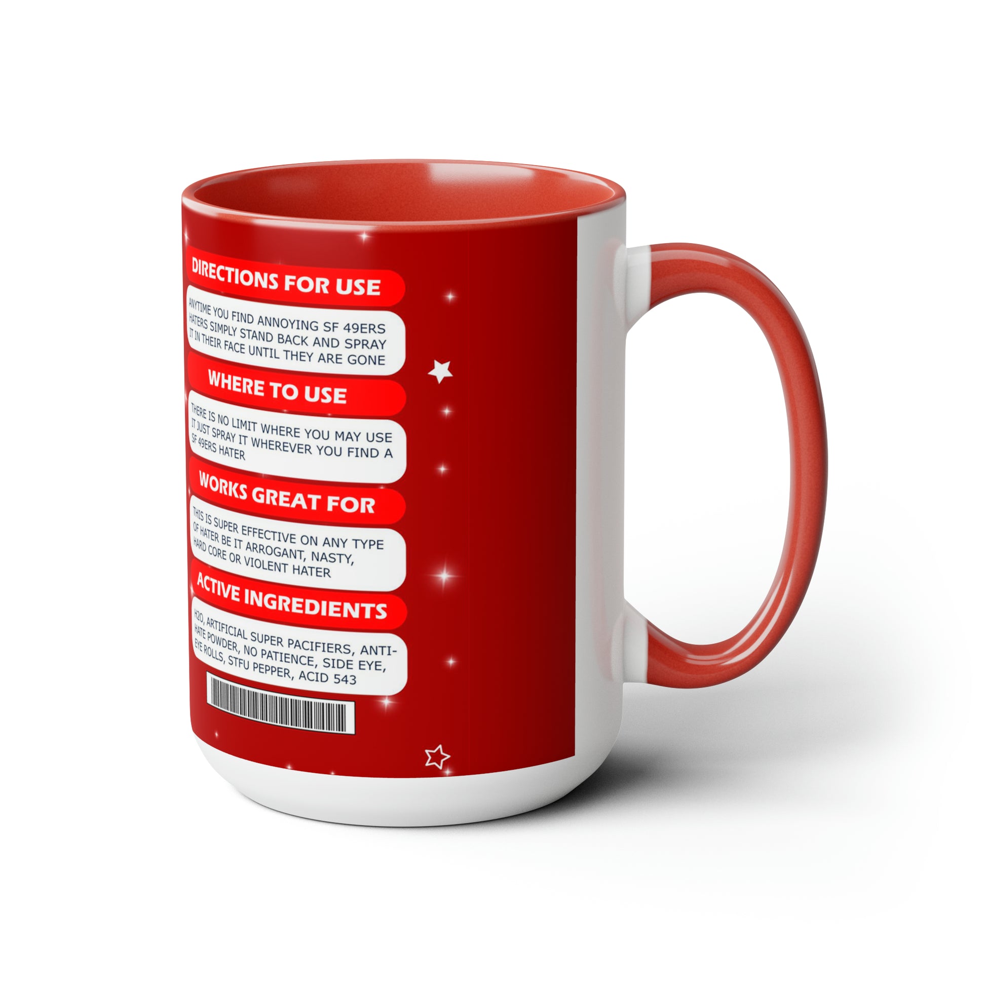 San Francisco 49ers Fan Gift, Eliminates Niners Haters Coffee Mugs