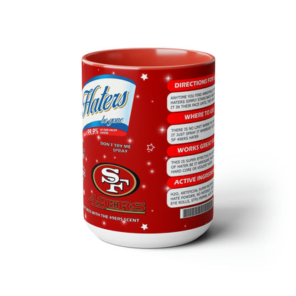 San Francisco 49ers Fan Gift, Eliminates Niners Haters Coffee Mugs