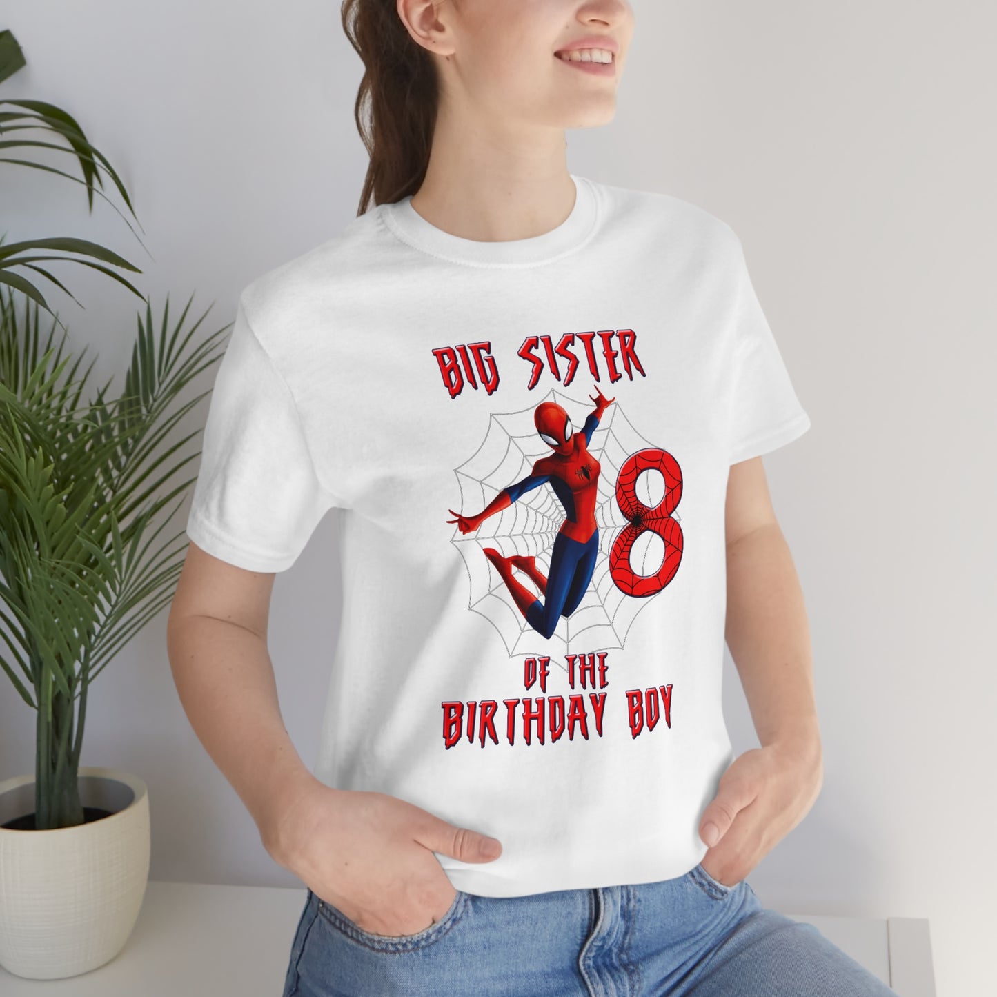 Spiderman Mom Birthday Shirt