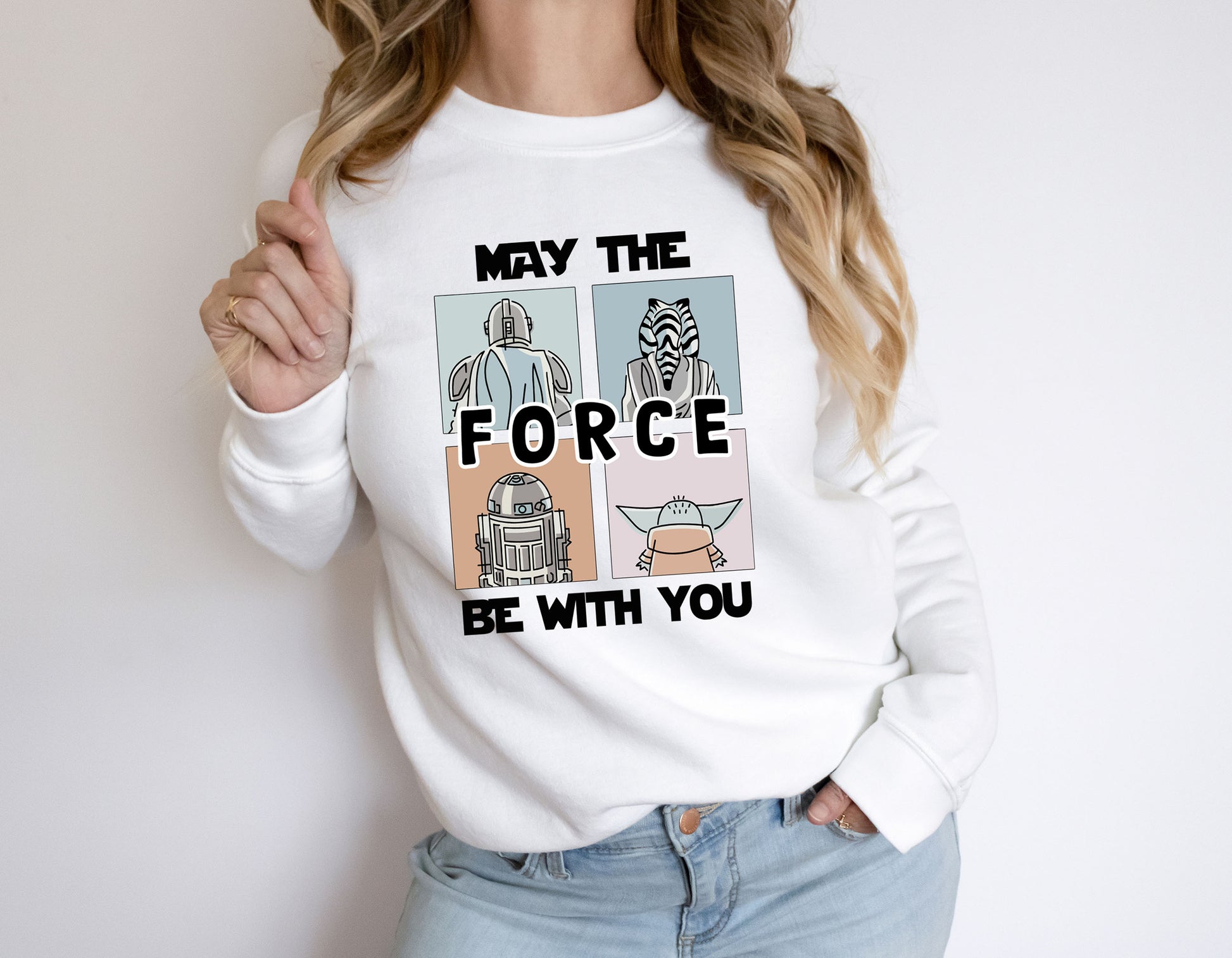 May the Force Be with You Star Wars Sweatshirt