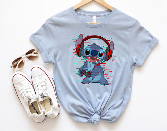 Stitch with Headphones Shirt