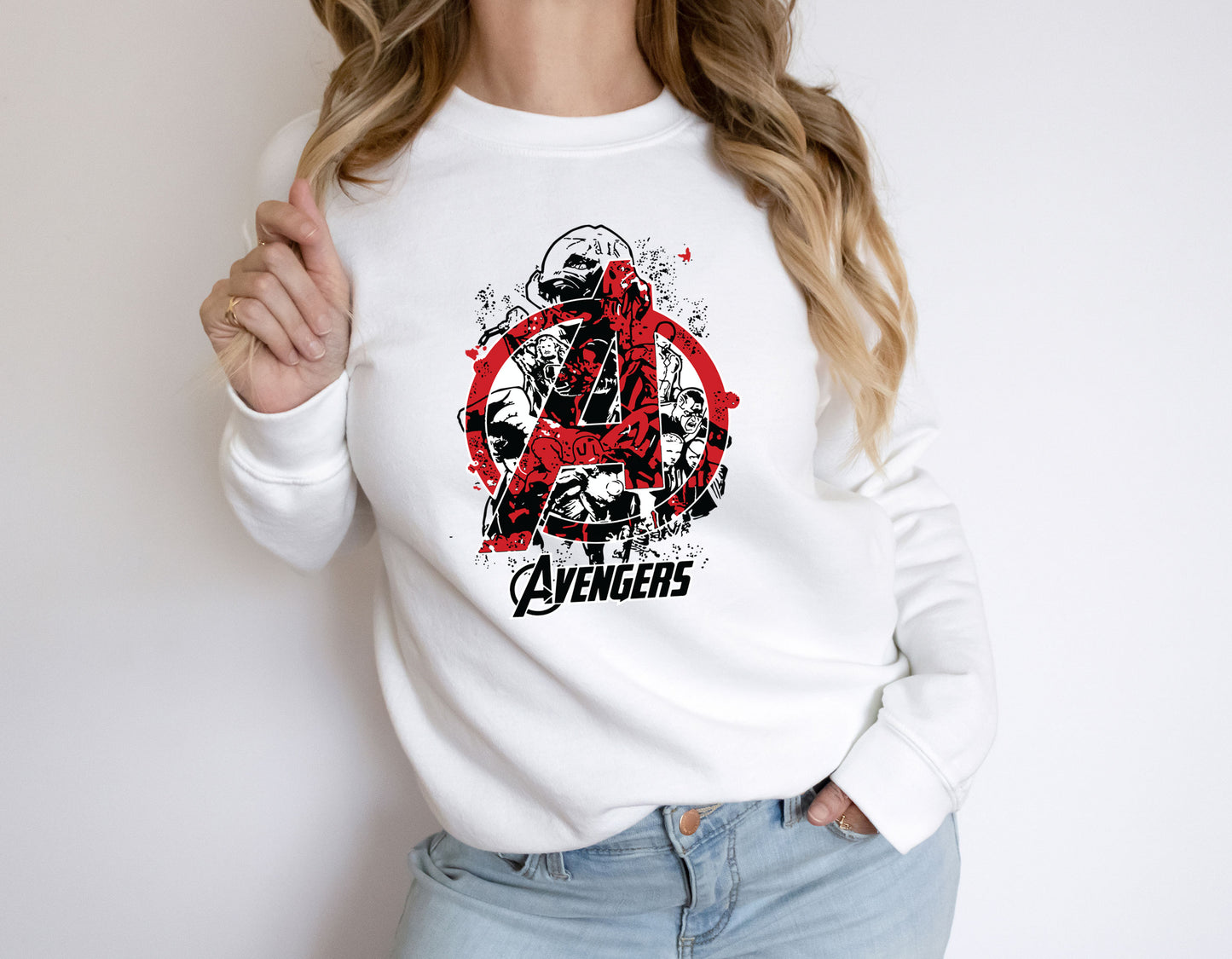 Marvel Avengers Superhero Sweatshirt, Avengers Birthday Gift