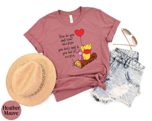 Winnie the Pooh and Piglet Cute Disney-Inspired Shirt