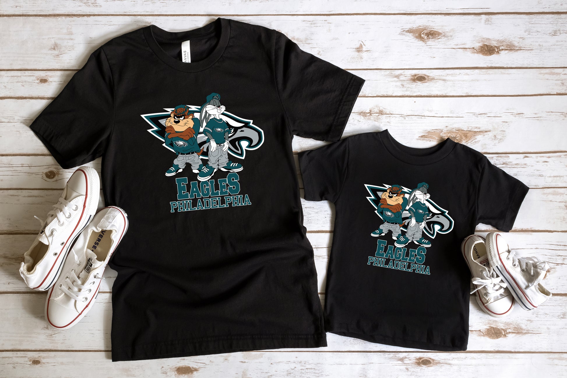 Philadelphia Eagles Looney Tunes football Shirt