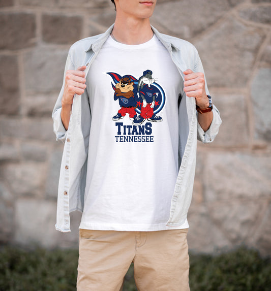 Tennessee Titans Looney Tunes football Shirt