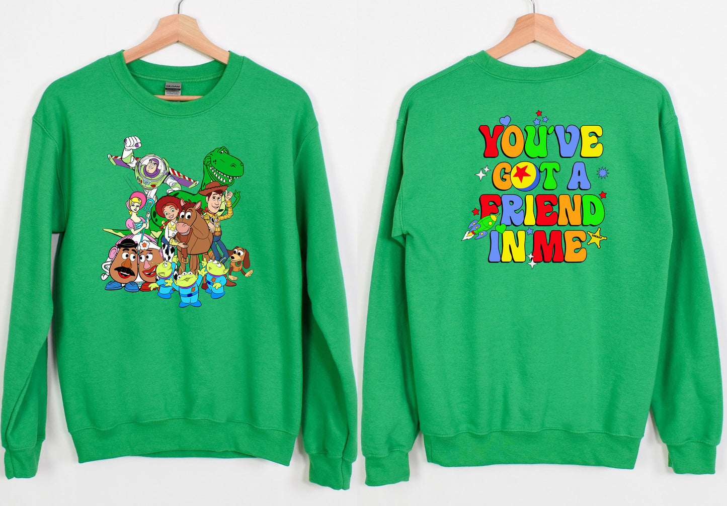 Toy Story You've Got A Friend In Me Family Sweatshirt